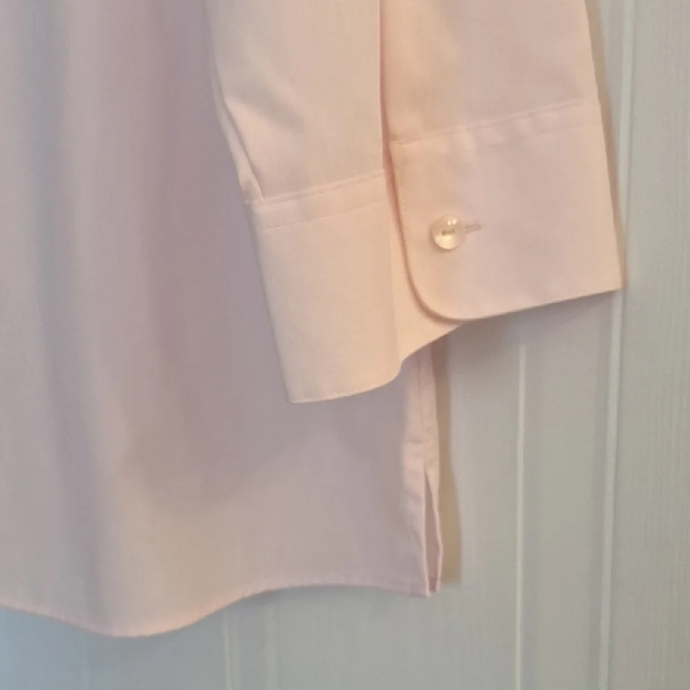 Foxcroft Soft Pink Collared Shirt - Picture 8 of 11
